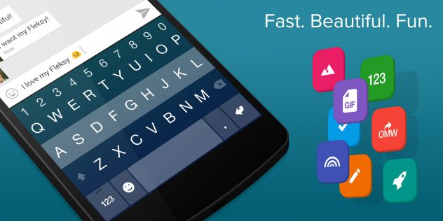 teclado android fleksy