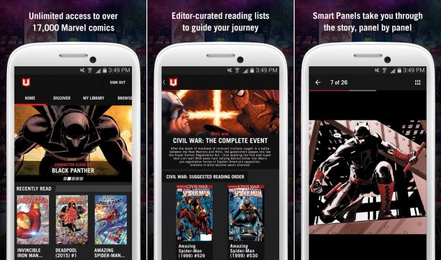 marvel unlimited android