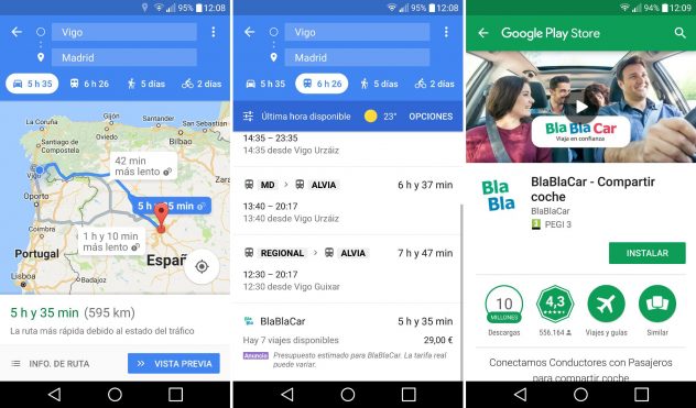 blablacar google maps