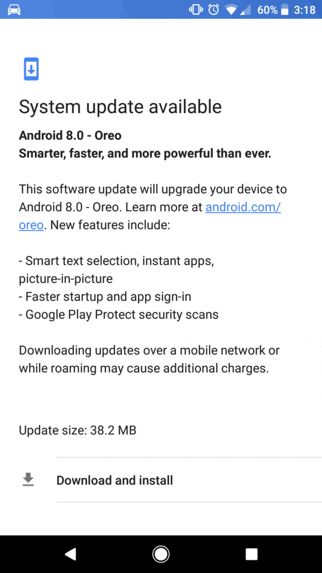 ota oreo android