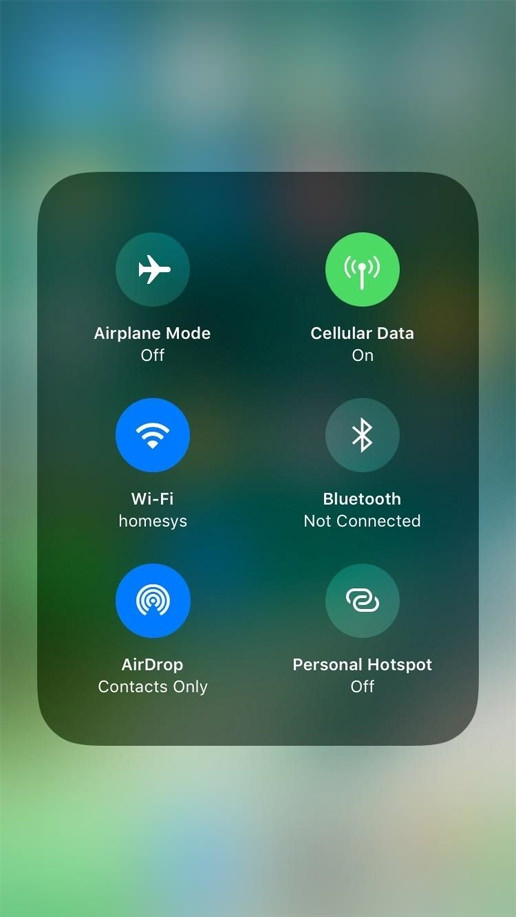 Le centre de contrôle d'iOS 11 ne permet pas de désactiver le Wi-Fi ou le Bluetooth comme vous le pensiez