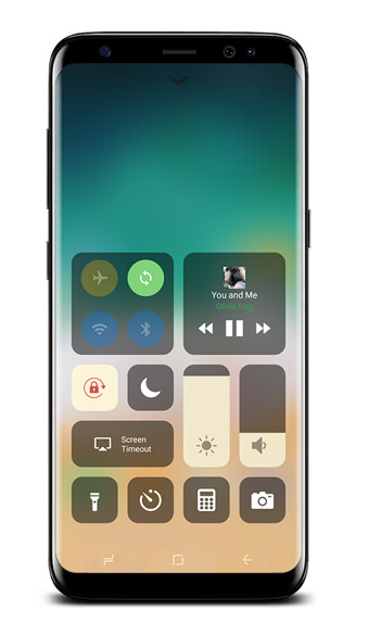 centro de control ios 11 android