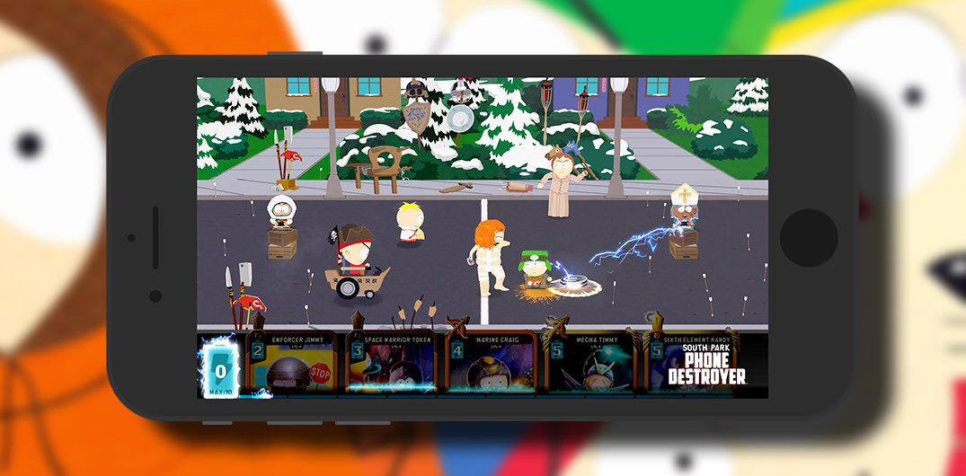 descargar south park phone destroyer ios android