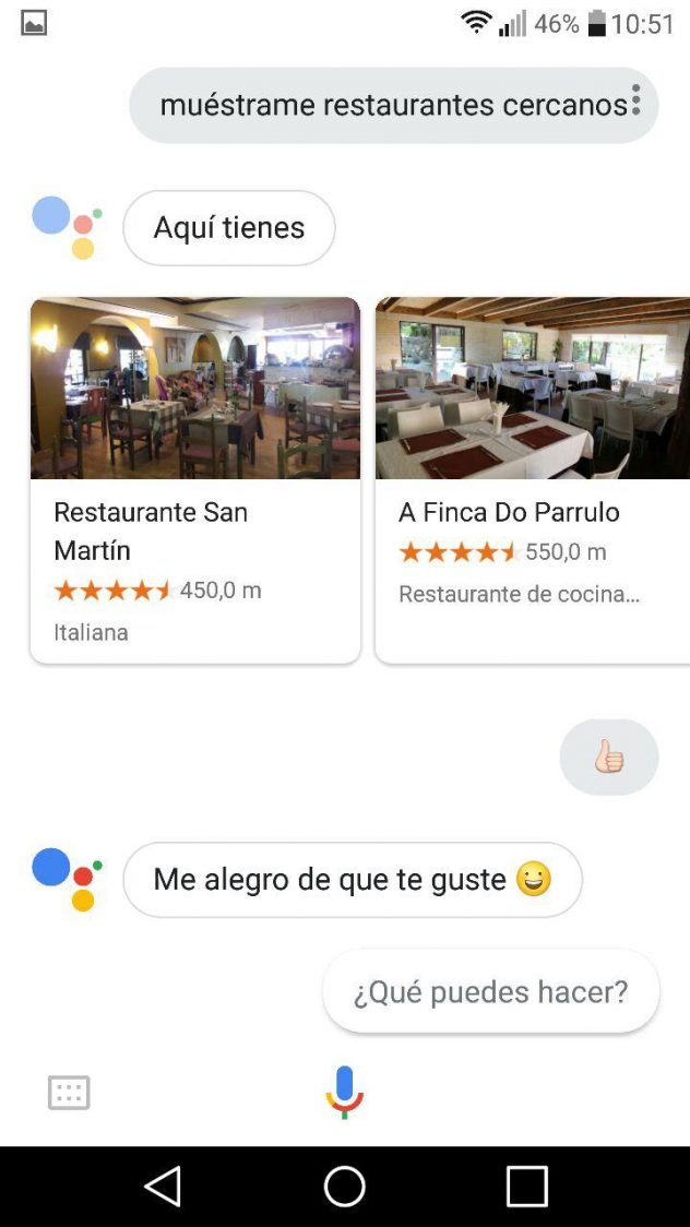 Google Assistant fonctionne déjà en espagnol sur les mobiles