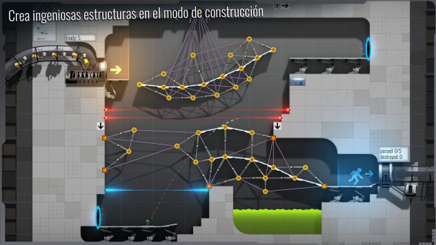 Bridge Constructor Portal gameplay ios android