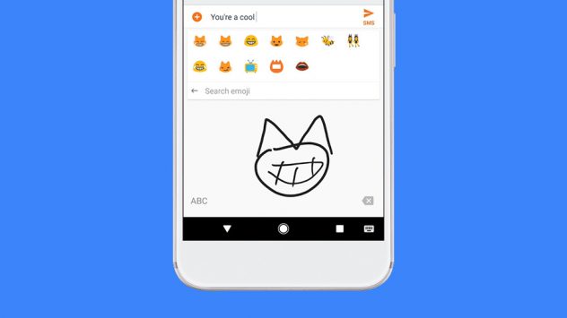 gboard emoji dibujar