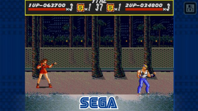 streets of rage sega ios android gameplay