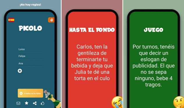 picolo juegos para beber