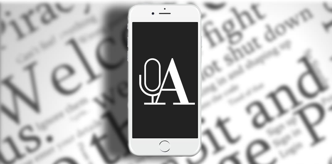 transcribir voz a texto iphone