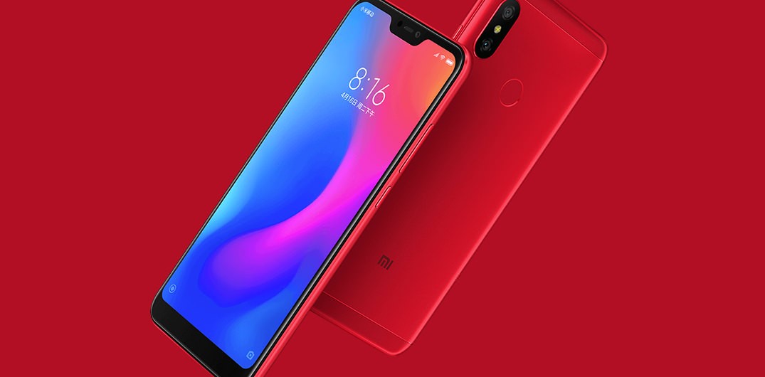 xiaomi redmi pro 6 rojo