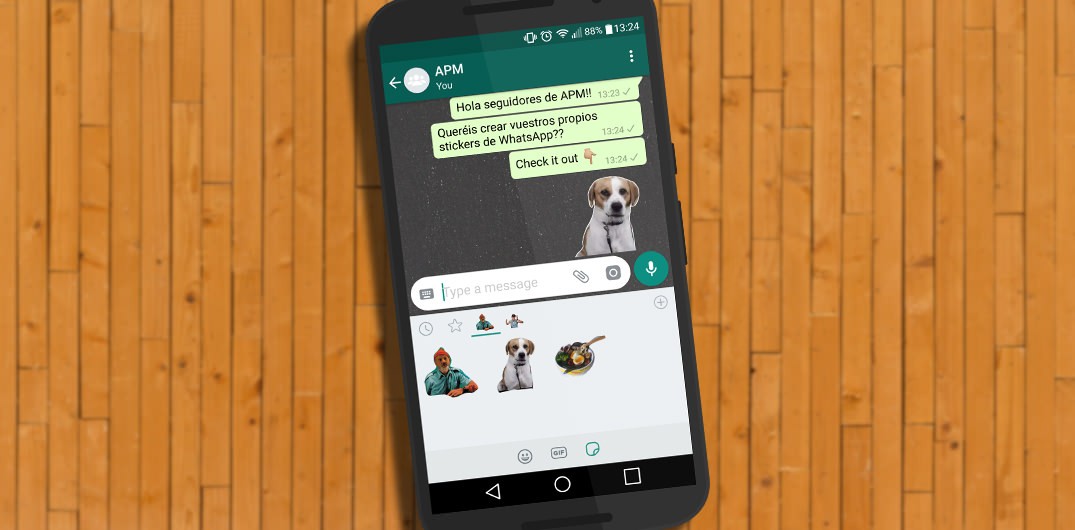 crear stickers de WhatsApp sticker studio