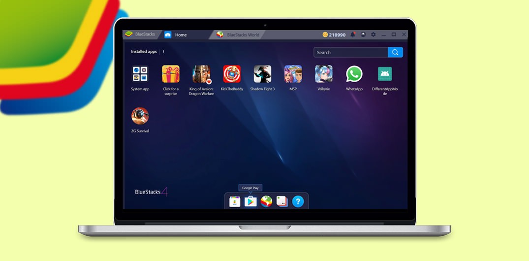 descargar bluestacks para windows macos