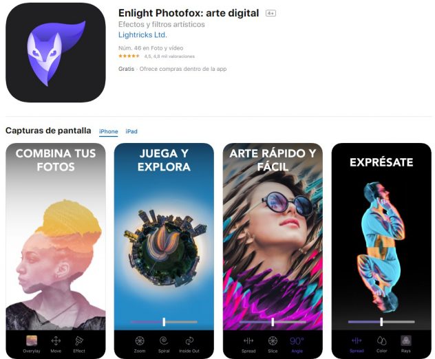 descargar Enlight Photofox arte digital