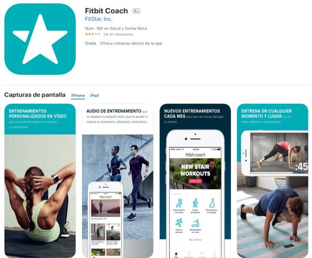 descargar fitbit coach