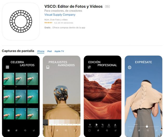 vsco editor fotos