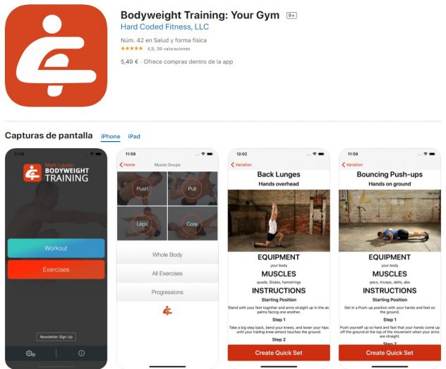 descargar Bodyweight Training Your Gym