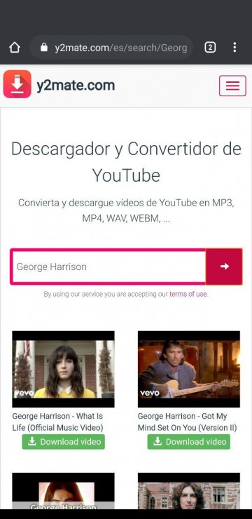 convertidor de youtube a mp3 descargar videos