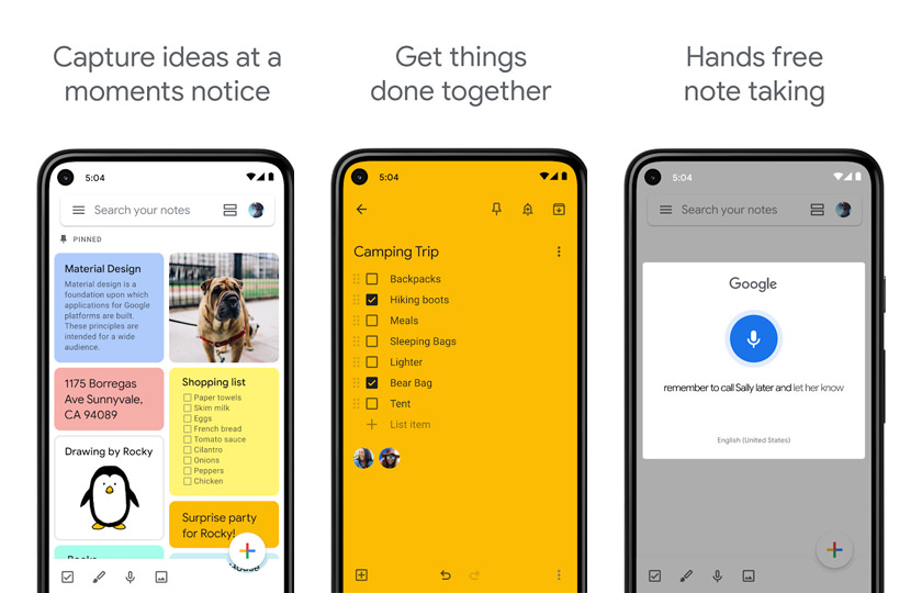 app-tomar-notas-google-keep