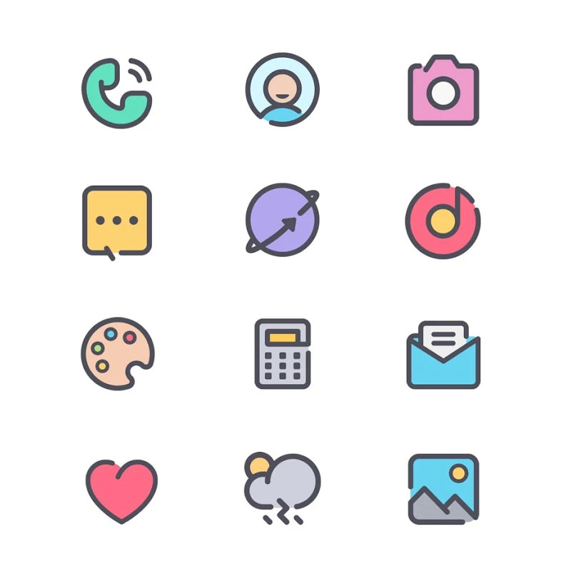 descargar-crayon-Icon-Pack